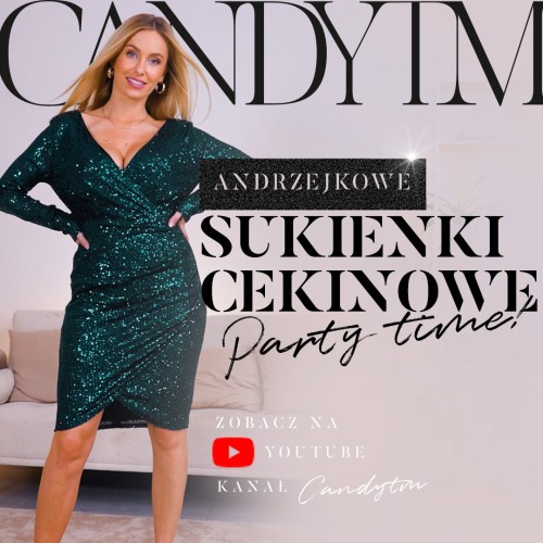Cekinowe sukienki od CandyTM – zobacz najpiękniejsze modele na YouTube